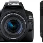 Canon EOS 200D II DSLR Camera EF-S 18 - 55 mm IS STM and 55 - 250 mm IS STM