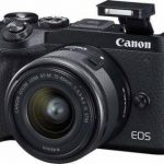 Canon M6 Mark II Mirrorless Camera with 15-45 lens