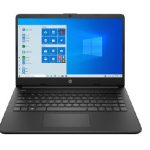 HP 14s Celeron Dual Core - (8 GB/256 GB SSD/Windows 10 Home) 14s-dq3017TU Thin and Light Laptop  (14 Inches, Jet Black, 1.46 KG, With MS Office)