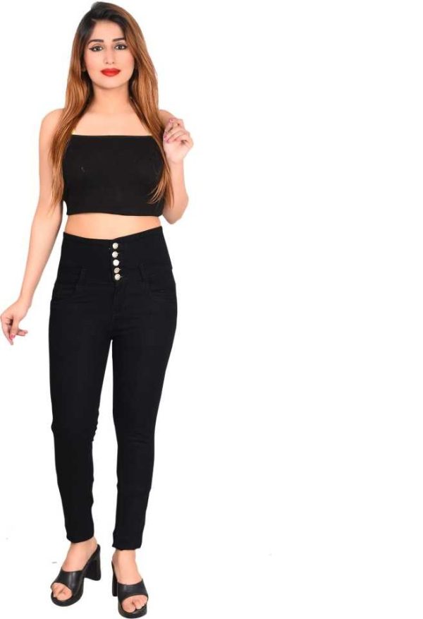 Regular Women Black Jeans