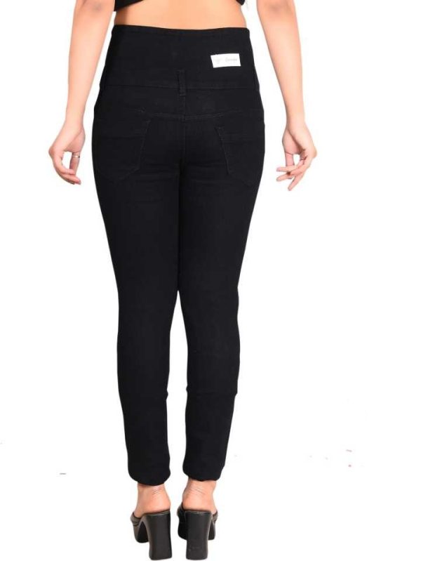 Regular Women Black Jeans - Image 2