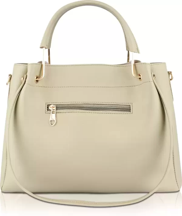 Women Beige Hand-held Bag - Image 3