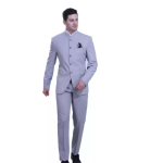 2 piece suit Solid Men Suit