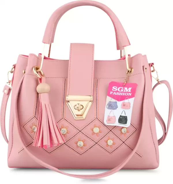 Women Pink Hand-held Bag