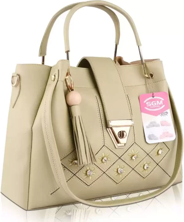 Women Khaki Shoulder Bag - Mini  (Pack of: 3) - Image 4