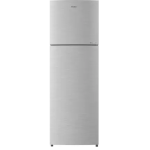 Haier 258 L Frost Free Double Door 3 Star Convertible Refrigerator  (Dazzle Steel, HEF-25TDS)