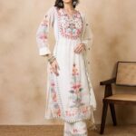 Kurta Palazzo Dupatta