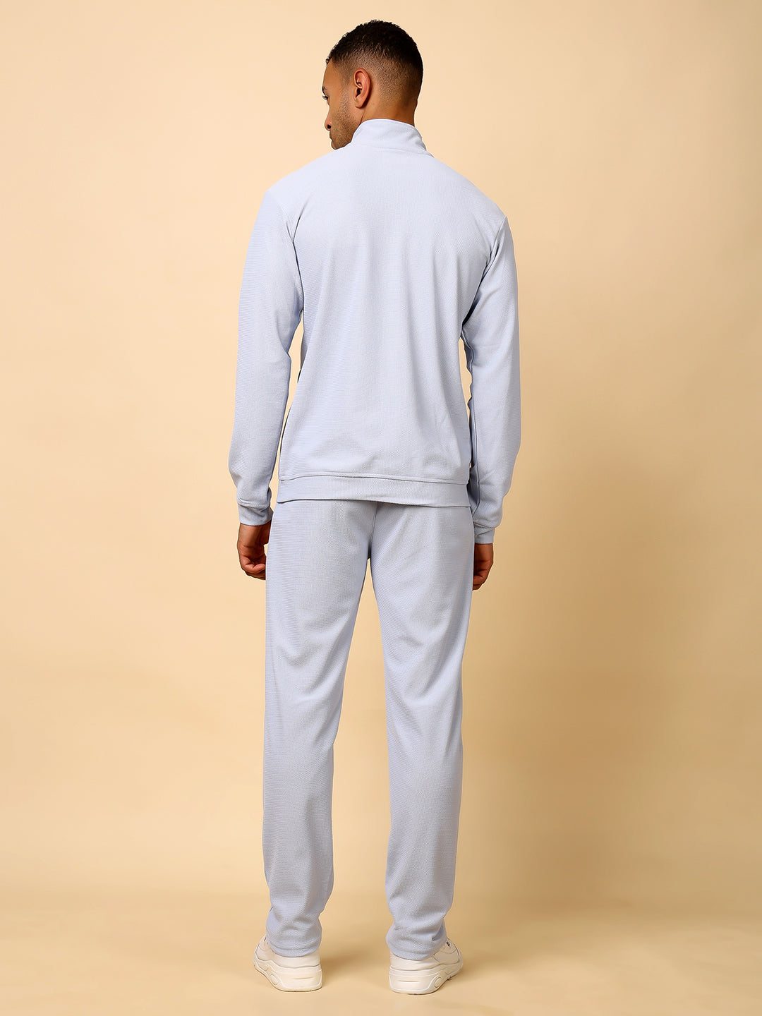 Tracksuit Full Set for Sports, Gym & Casual Wear Light Blue - Image 4