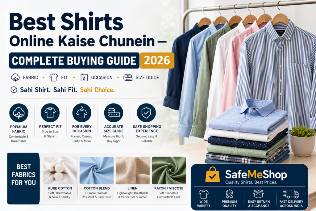 Best Shirts Online Kaise Chunein — Complete Buying Guide 2026