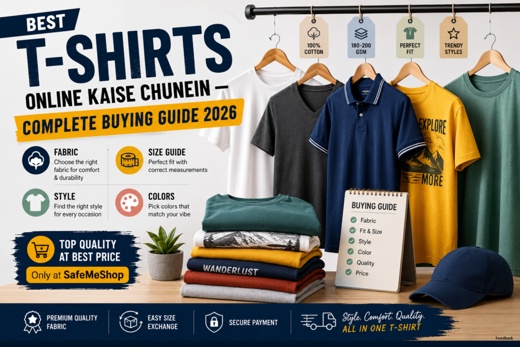 Best T-Shirts Online Kaise Chunein — Complete Buying Guide 2026