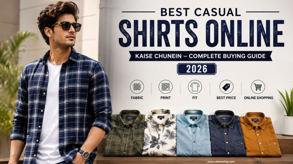 Best Casual Shirts Online Kaise Chunein Complete Buying Guide 2026