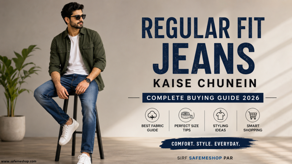 Regular Fit Jeans Kaise Chunein – Complete Buying Guide 2026