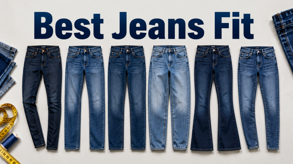 Right jeans fit for your body type