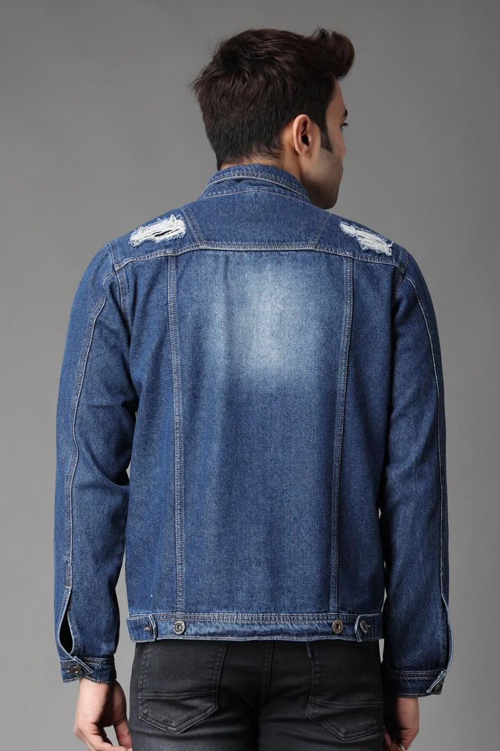 Premium Men's Denim Jacket - Image 2