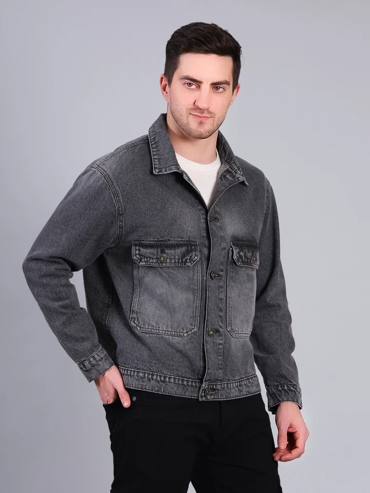 Premium Washed Casual Denim Jacket