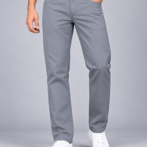 Slim Fit Non-Stretchable Cotton Trouser Cement